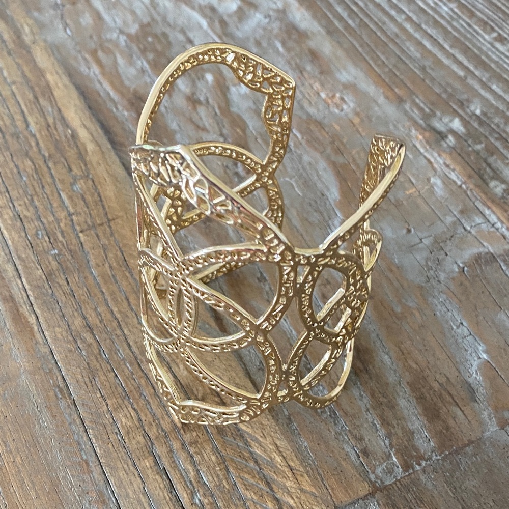 Kendra Scott Gold Openwork Bracelet